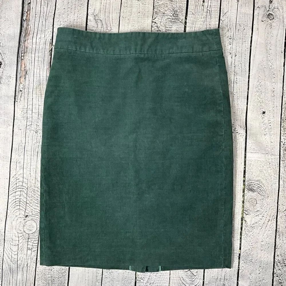 J. CREW Corduroy Pencil Skirt
